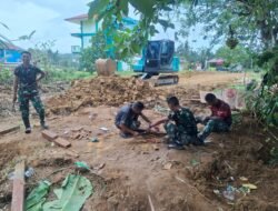TNI Hadir untuk Rakyat: Pembangunan Jembatan TMMD di Kutai Timur