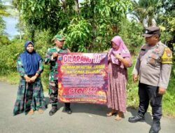 Koramil 1005-06/Belawang: Patroli dan Sosialisasi Cegah Karhutla di Barito Kuala