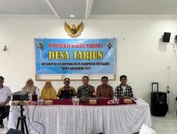 Babinsa Hadiri Sosialisasi Penyuluhan Bahaya Narkoba di Desa Tarjun