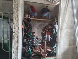TMMD Kodim 0722/Kudus Lanjutkan Perehaban RTLH: Plester Dinding Rumah Ibu Sonah Dimulai