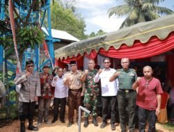Kodim 1001/HSU-BLG Resmikan Sumur Bor untuk Masyarakat Desa Banyu Tajun Pangkalan
