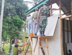 TMMD Ke-125: TNI Rehab Rumah Warga Kurang Mampu di Kutai Timur