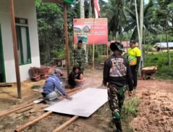 Dinding Harapan Tumbuh di Kutai Timur: TMMD Sulap Rumah Lapuk Jadi Hunian Layak