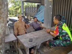 Praka Zai Lakukan Komsos dengan Warga Binaan, Tingkatkan Sinergi TNI-Masyarakat
