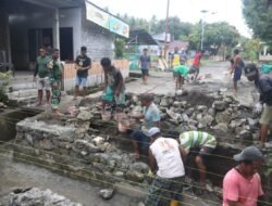 TMMD ke-125 Kodim 1509/Labuha: Membangun Infrastruktur Desa Ombawa dengan Semangat Gotong Royong