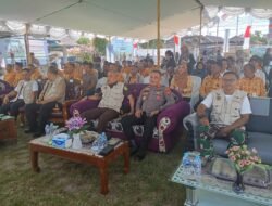 Dandim 1203/Ktp Diwakili Pasi Ops Hadiri Vicon Terpusat bersama Mentri ATR/BPN Dalam Rangka Pencanangan Gerakan Masyarakat Pemasangan Tanda Batas Bidang Tanah Tahun 2025