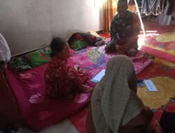 Babinsa Pastikan Bantuan Sosial Tepat Sasaran, Lakukan Pengecekan Langsung ke Lokasi