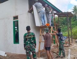 TMMD Kodim Kutai Timur Ubah Rumah Kumuh Jadi Hunian Impian di Suka Rahmat