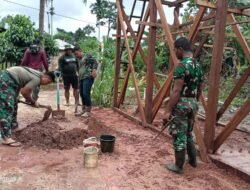 Progres Kebut TMMD Ke-125: Penampungan Air Bersih di Suka Rahmat Makin Matang