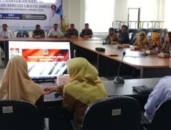 Pasiter Kodim 1004/Kotabaru Hadiri Rapat Koordinasi Pembentukan Satgas Makan Siang Bergizi
