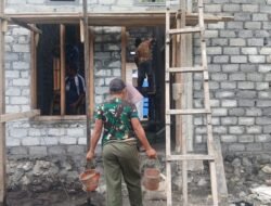 TMMD 125 Kodim 1509/Labuha: Progres Signifikan dalam Pembangunan RTLH