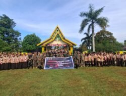 Sambut HUT RI ke 80 dan Ingat Jasa Pahlawan, Kodim 1203/Ktp Gelar Karya Bakti di TMP Tanjungpura