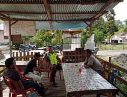 Babinsa Koramil 01/Sungaimas: Silaturahmi untuk Meningkatkan Pelayanan kepada Masyarakat