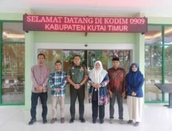 Dandim 0909/Kutai Timur Terima Kunjungan KPU, Bahas Sinergitas untuk Pemilu 2029