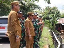 Kodim 1001/HSU-BLG dan Pemkab HSU Tinjau Progres Operasi Perbaikan Lahan