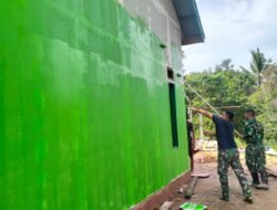 Perubahan Nyata di Rumah Rahman: MCK dan Cat Dinding RTLH Dibangun TMMD Ke-125