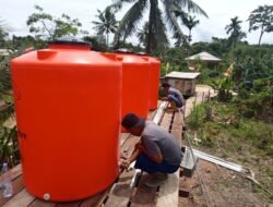 Mimpi Jadi Nyata: Air Bersih Mengalir di Desa Suka Rahmat Berkat TMMD Kodim 0909/Kutai Timur