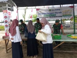 TNI Hadir untuk Rakyat: Koramil 1005-03/Rantau Badauh Laksanakan Gerakan Pangan Murah
