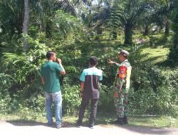 Antisipasi Karhutla: Babinsa Sungaimas Libatkan Warga Patroli dan Beri Himbauan