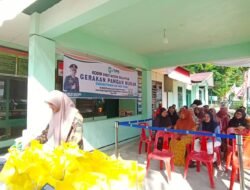 Bersama Bulog, Jajaran Korem 012/TU Salurkan 2 Ton Beras Murah