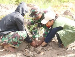 Dari Cangkul ke Bibit: Aksi Nyata TNI dan Warga Kutai Timur untuk Desa