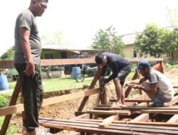 Progres Pesat Jembatan TMMD di Suka Rahmat, Segera Buka Akses Baru