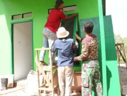 TMMD 125 Kodim 0909/Kutim: Renovasi Rumah Rahman Jadi Bukti Kepedulian TNI
