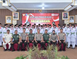 Pengukuhan Anggota Paskibraka Kabupaten HSS, Kodim 1003/HSS Siap Dukung Tugas Pengibaran Bendera