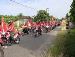 Semarak HUT ke-80 RI, Danrem 012/TU Kobarkan Nasionalisme Lewat Pawai Merah Putih