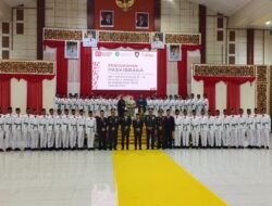 Puluhan Pelajar Terbaik Kabupaten Tapin Dikukuhkan sebagai Paskibraka 2025