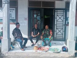 Babinsa Aceh Jaya Gencarkan Komsos Bahas Dampak Buruk Judi Online di Desa