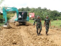 Pengerasan Jalan TMMD Ke-125 Harapan Baru Warga Desa Suka Rahmat