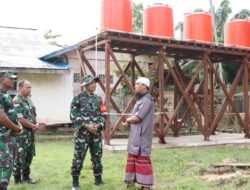 Desa Suka Rahmat Sambut Gembira Kunjungan Dansatgas TMMD 125, Proyek Air Bersih Jadi Sorotan