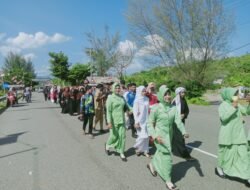 Pawai Karnaval Meriahkan HUT Kemerdekaan RI ke-80 di Lhok Kruet, Aceh Jaya