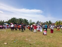 Sinergi TNI-Polri Amankan Lomba Tarik Tambang Tradisional Meriahkan HUT RI ke-80 di Teunom, Aceh Jaya