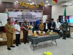Wakili Dandim, Lettu Cke Hanna Ikut Serta dalam Syukuran HUT ke-80 Mahkamah Agung