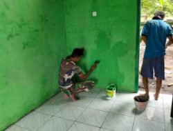 TMMD ke-125 Kodim 1509/Labuha: 4 Rumah Tidak Layak Huni Berubah Menjadi Layak Huni