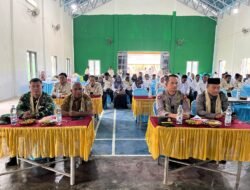 Bati Tuud Koramil 1004-10/Kelumpang Hilir Hadiri Pelantikan Dewan Pengurus Daerah Tani Merdeka Indonesia