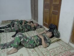 Prajurit TMMD Ke-125 Kudus Manfaatkan Waktu Rehat Demi Tugas Maksimal