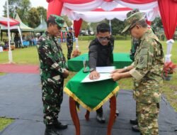 Desa Suka Rahmat Menjadi Saksi Keberhasilan TMMD Ke-125 Kodim 0909/KTM, Kemanunggalan TNI-Rakyat Terwujud