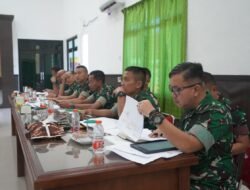 Prajurit Korem 012/TU Ikuti Sidang UKP, Danrem Berpesan Jaga Nama Baik Satuan