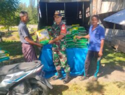 Babinsa Koramil 02/Sampoiniet Gelar Gerakan Pangan Murah Bulog SPHP di Aceh Jaya, Perkuat Ketahanan Pangan Lokal