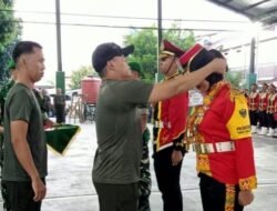 Kodim 1006/Banjar Gelar Lomba PBB Tingkat Pelajar Peringati HUT ke-80 RI