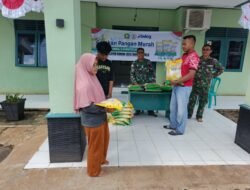 Koramil Mandastana Gelar Pangan Murah: Wujud Bakti TNI untuk Rakyat