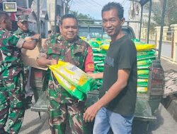 TNI dan Perum Bulog Berkolaborasi, Gelar Pasar Pangan Beras Murah untuk Masyarakat