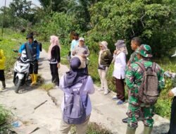 Kodim 1010/Tapin Dampingi Kegiatan Monev Optimalisasi Lahan, Dukung Swasembada Pangan Nasional