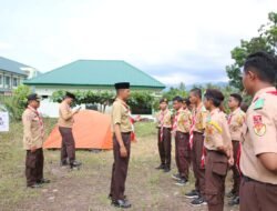 Pembinaan Pramuka Saka Wira Kartika di Kodim 1316/Boalemo, Berikan Dampak Positif bagi Generasi Muda