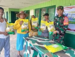 Koramil 1004-03/Pamukan Selatan Distribusikan Beras SPHP, Jaga Stabilitas Harga dan Ketersediaan Pangan
