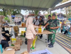 Masyarakat HSS Antusias Mengikuti GPM yang Digelar Kodim 1003/HSS Bersama Polres HSS dan Pemerintah Daerah