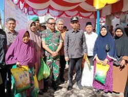 Kodim 0105/Abar Gelar Gerakan Pangan Murah, Wujudkan Stabilitas Harga Pangan di Aceh Barat
